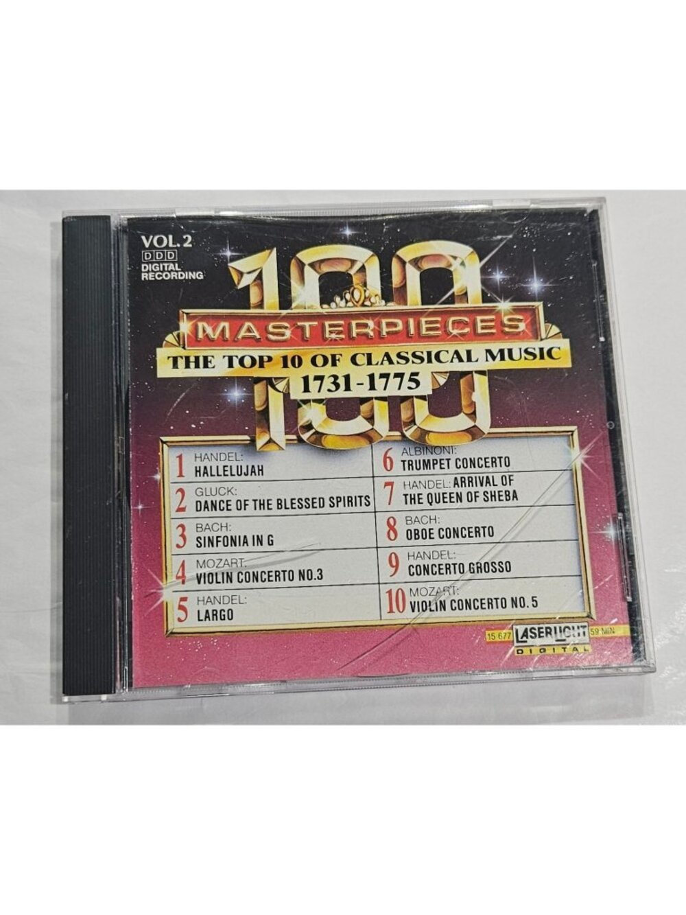 Masterpieces Vol 2 Top 10 Of Classical Music 1731 - 1775 CD